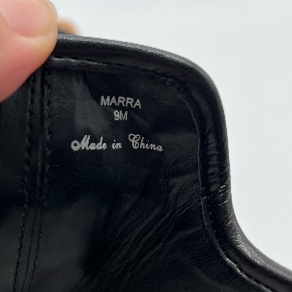 Donald Pliner Black Marra Tassel slides Size 9 - Picture 7 of 9